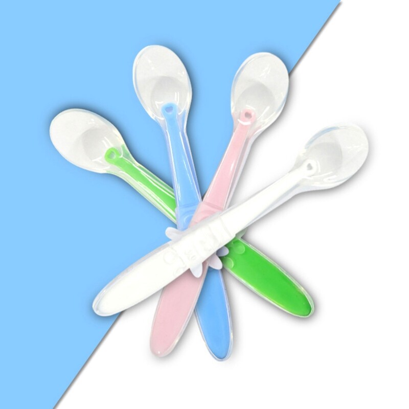 Baby Soft Silicone Spoon Training Self Feeding Spoons for Kids Toddlers Children eBay