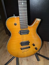 Parker Pm20 Pro - Orange Burst, Seymour Duncan, Star Inlay