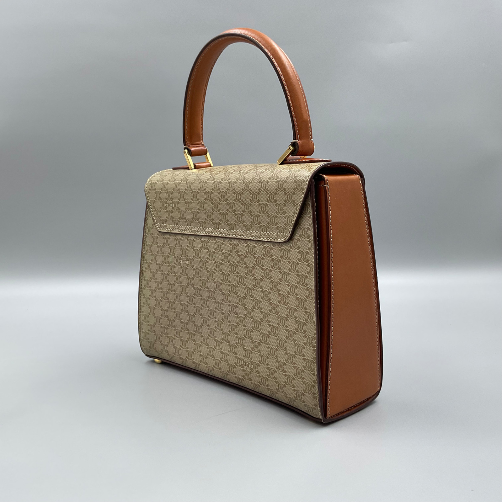 CELINE MACADAM PATTERN Structured Style Very Good… - image 2