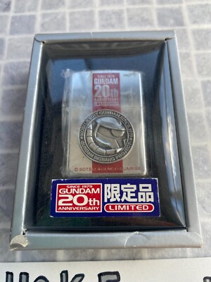 ガンダムANNIVERSARY MODEL Zippo Vintage Zippo Mobile Suit Gundam 20th Anniversary MS-06F