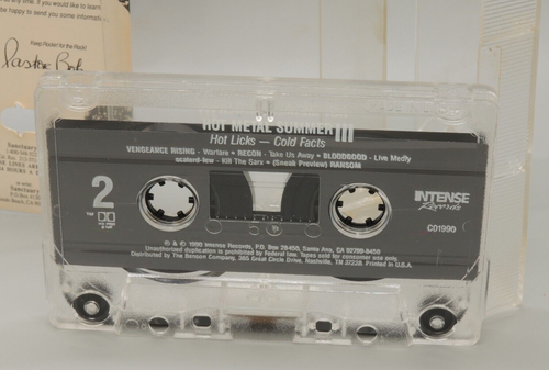 Hot Metal Summer III 1990 Metal Tourniquet Recon Cassette Christian Hard Rock - Picture 8 of 11