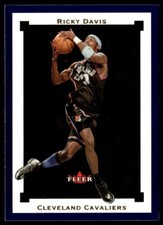 2002-03 Fleer Premium Ricky Davis Cleveland Cavaliers #49