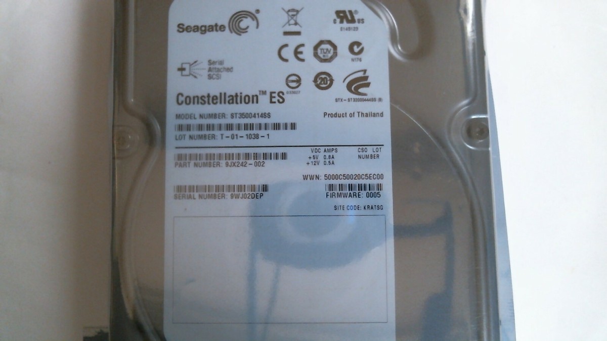 Seagate Barracuda 7200.10 500GB Internal 7200RPM 3.5