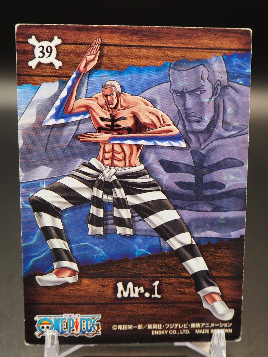 Mr.1 One Piece Trading card 39 Anime Japan D279 | eBay
