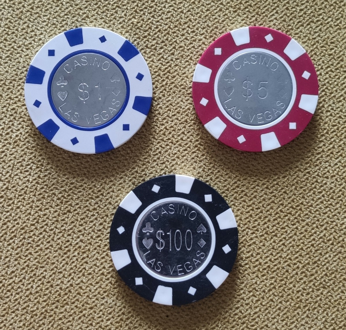 Porte Clés Jeton De Poker - France