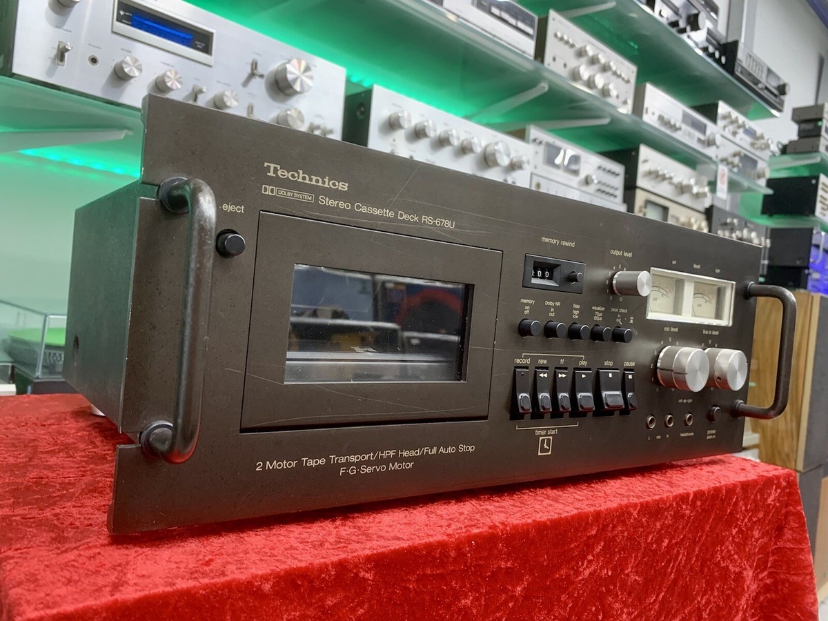 Technics テクニクス RS-678U ステレオカセットデッキ Technics テクニクス RS-678U ステレオカセットデッキ