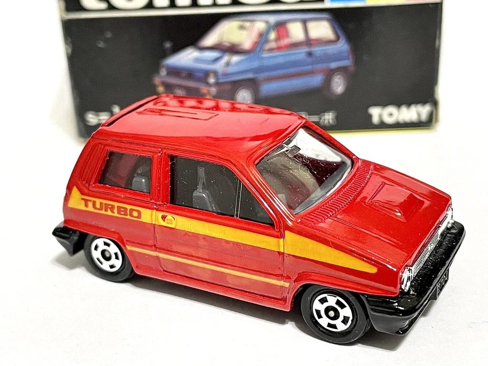TOMICA 54 - HONDA CITY [ROJO] COMO NUEVO MUY BUEN ESTADO CAJA JAPÓN ¡Nuevo RARO!! Foto 4 de 4
