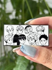 Anime Manga Series Enamel Pin Metal Badge Brooch 2.17in