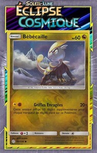 161 236 Carte Pokemon Reverse Bebecaille Sl12 Eclipse Cosmique Fr Collectible Card Games Toys Hobbies