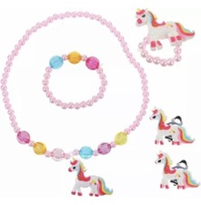 Adorable Unicorn Necklace Valentines Gift Birthday Jewelry For Girls Little Kids