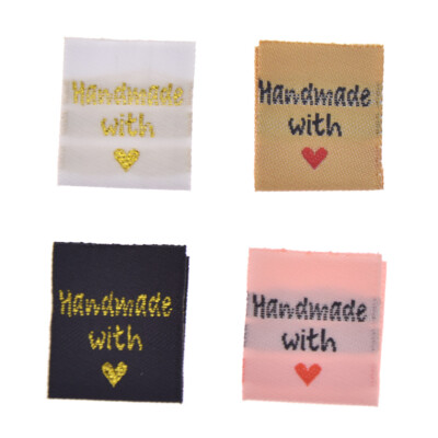 Handmade With Love Organic Cotton Write-In Sewing Labels | MakerPlace By - Foto 10