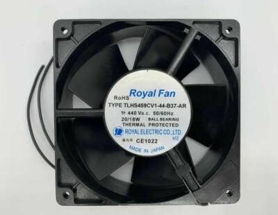 1Pcs Royal Fan TYP TLHS459CV1-44-B37-AR 440V 20/18W high voltage fan ...