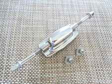 1980 LUDWIG ROCKER-STANDARD 1 ONE SNARE DRUM DUAL LUG+ 2 T-RODS 3" USA VERY GOOD