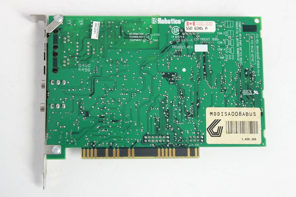 GATEWAY 2000 MODISA008ABUS TELEPATH 33.6  ISA INTERNAL MODEM USR 0374C - Image 2 of 3