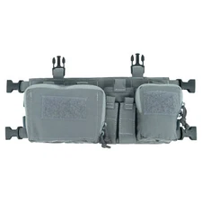 Haley Strategic D3CR-H Chest Rig .308 Nylon Rifle Magazine/Pistol Pouches Gray