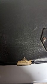 Nintendo Power Glove Salesman Rep Black Travel Case NES Rare HTF READ! LOOK! 