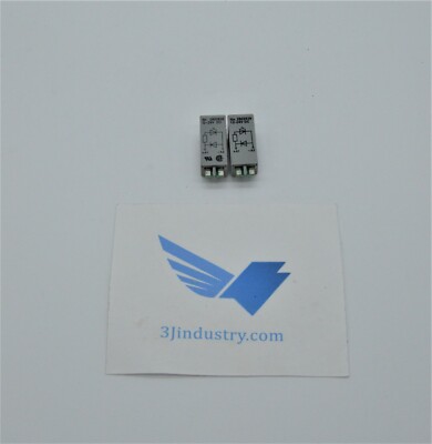 LOT OF 2 - RIF-LDP-12-24 DC - 2900939 - PHOENIX CONTACT 29 PLUGIN ...