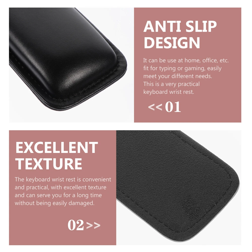 Ergonomic Wrist Rest Cushion for Mechanical Keyboards & Typing Comfort  