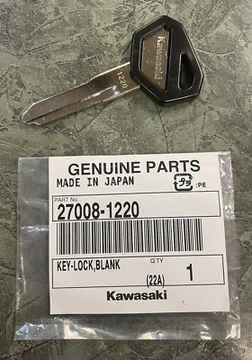 2008-2014 & 2018 Kawasaki KLR650 2006-2007 KLX250S Key Blank OEM