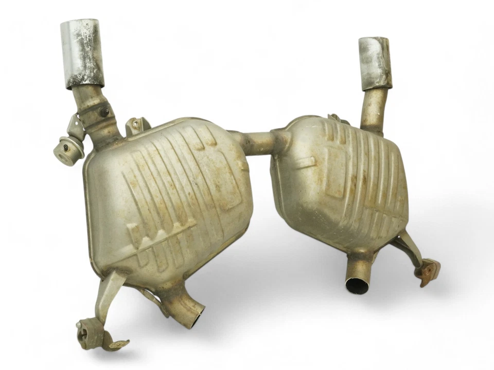 2007 - 2008 Bmw 3 Series E90 335Xi Exhaust Muffler Silencer Pipe 7553613 Oem Foto 3 de 4