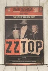 ZZ Top Live in Concert Poster Tin Sign Vintage Style Texas Blues Rock Band 97