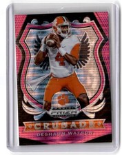 2020 Panini Prizm Draft Picks #40 Deshaun Watson Prizms Pink Pulsar