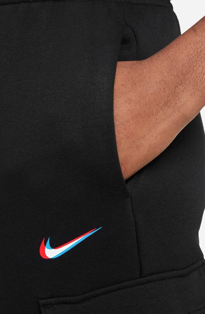 New Nike Sportswear Cargo Loose Dance Pants DJ4128-010 Black New Nike Sportswear Cargo Loose Dance Pants DJ4128-010 Black