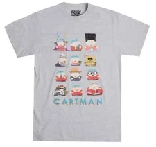 Comedy Central's South Park Cartman Gray T-Shirt