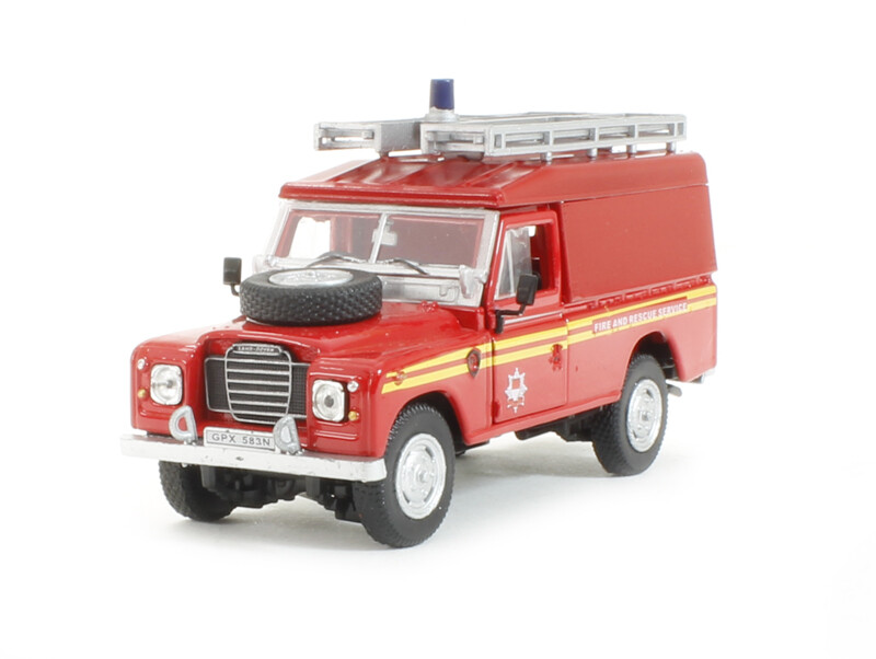 CARARAMA 1/43 LAND ROVER FIRE CR039