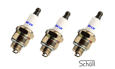 3xZündkerze für B4LM J19LM Briggs Stratton Sabo Wolf Rasenmäher Pumpe Motorhacke