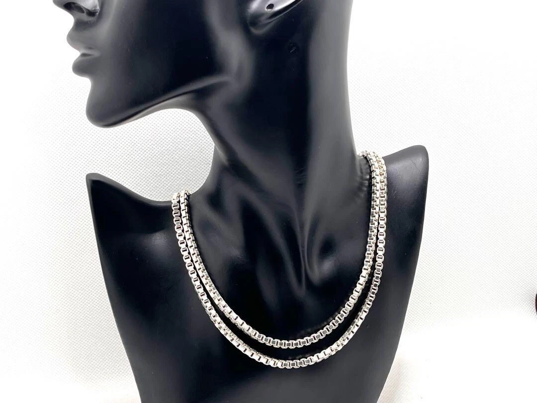 Tiffany & Co. Tiffany Venetian Long Necklace 92cm Silver 925