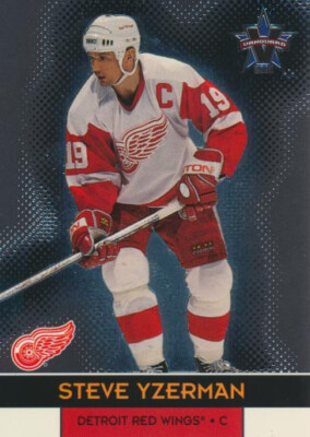 2000-01 Vanguard #41 STEVE YZERMAN - Detroit Red Wings