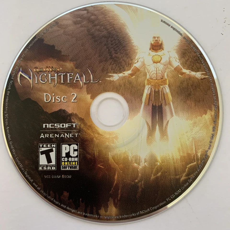 Guild Wars: Nightfall (PC, 2006, NCSoft, 3-Disc) mit Access Key - Bild 3 von 4