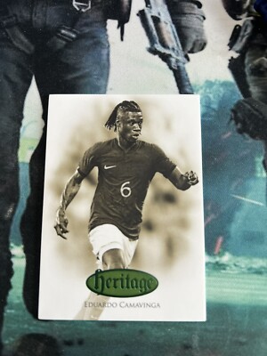 Futera Nostalgia Eduardo Camavinga Heritage /24