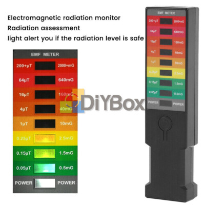 Electromagnetic Field Radiation Detector EMF Meter Electromagnetic Field Tester.