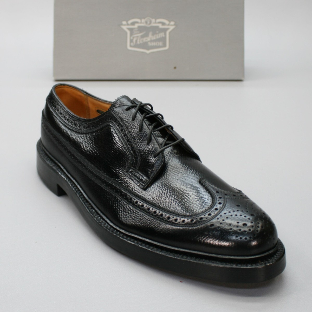 NEW Florsheim Men's 9.5 D Imperial Kenmoor Black Dress NEW Florsheim Men's 9.5 D Imperial Kenmoor Black Dress