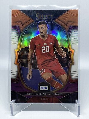 Sergei Milinkovic Savic 2022 Panini Select FIFA Multi Color Prizm #54