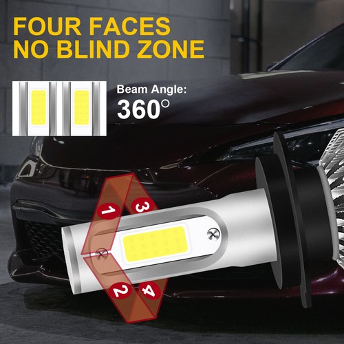 Para Para Hyundai Elantra 2013-2017 2018 - H7 H11 LED Faro +881 luces antiniebla - Imagen 8 de 15