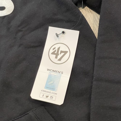 ‘47 Brand San Jose Sharks NHL Hockey Hoodie Women's Headline Hoodie Sz XL New - Picture 8 of 12