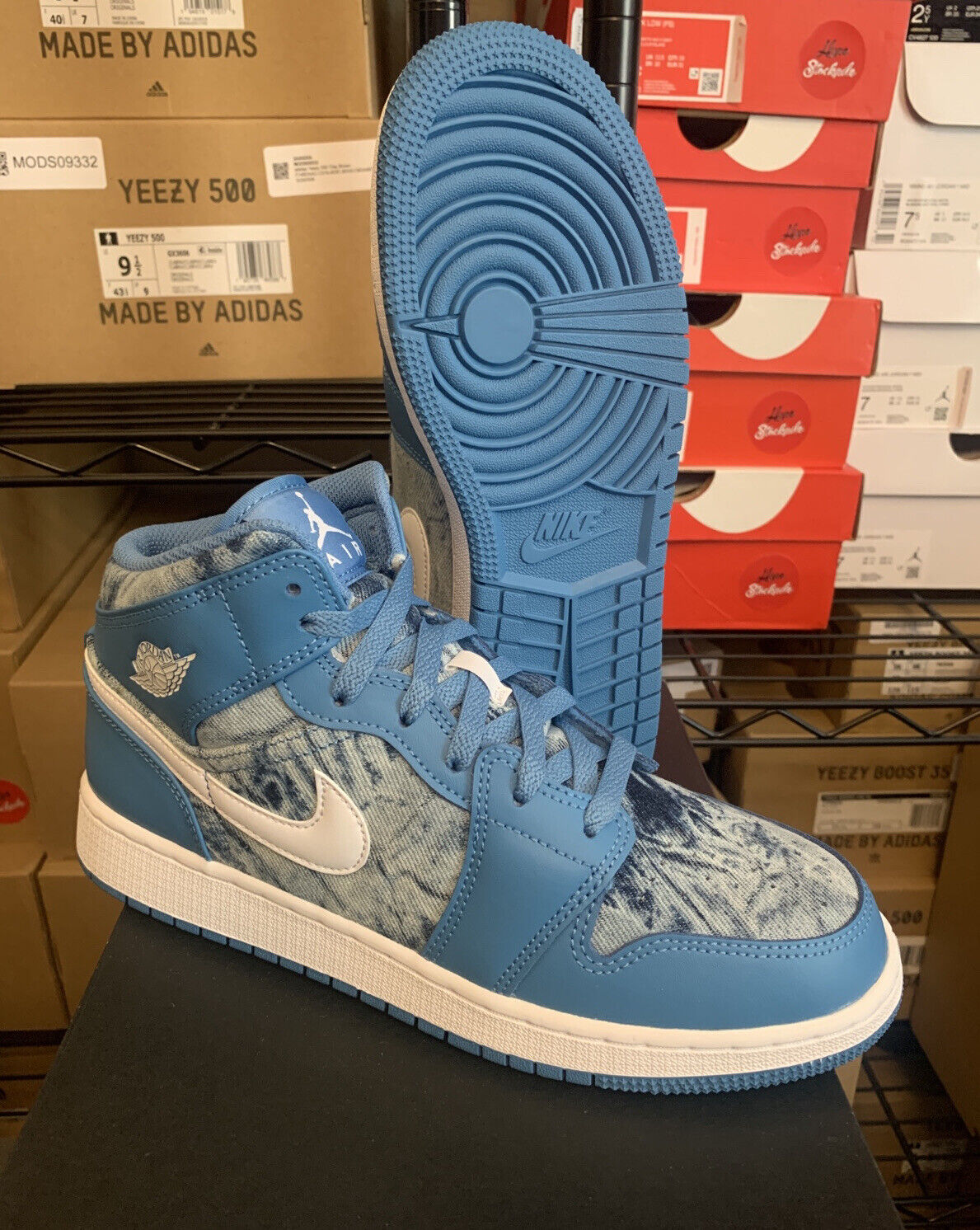 jean blue jordan 1