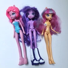 My Little Pony EQUESTRIA GIRLS Lot of 3 - Hasbro - MLP