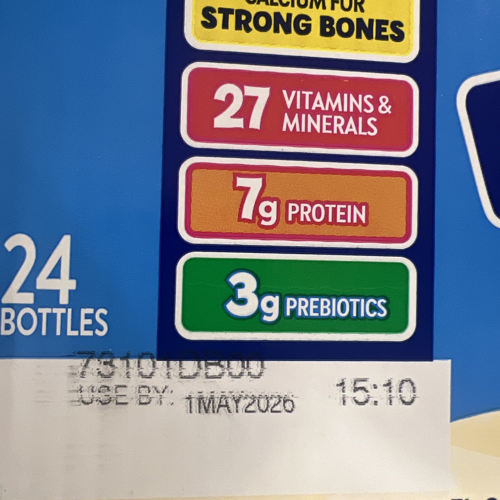 PediaSure OptiGRO Kids Vanilla Shake, 24 Bottles x 8fl.oz