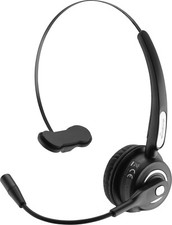 MediaRange Mono Headset kabellos mit Mikrofon...