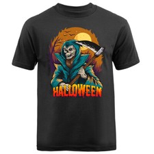 Halloween Costume Spooky Witches Pumpkin Ghost Graphic T-shirt