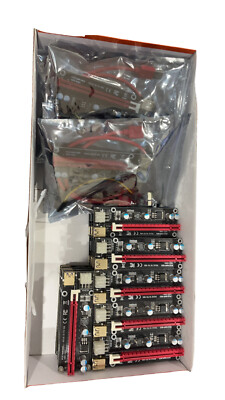 GPU Riser USB 3.0 PCI-E, 1x to 16x Extender Used For Mining 30 Total ($10 Ea.)