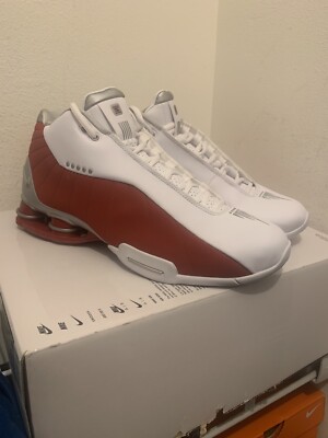 Nike Shox BB4 Retro 'Varsity Red White' 2019 SZ 11 AT7843-101 NEW VINCE CARTER