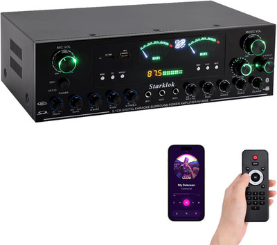 3000W Peak 5.1-Channel Home Audio Power Amplifier   Hifi Stereo Amplifier with S