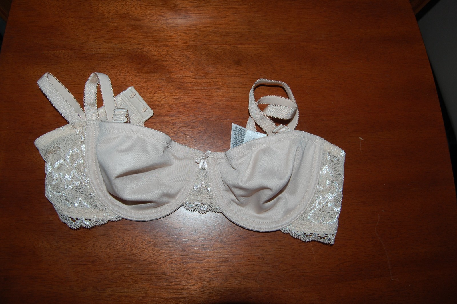 M&S Multiway Strapless Bra Almond Underwired Non Padded UK 32A EUR 70A BNWOT