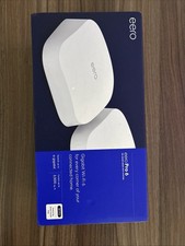 eero Pro 6 K010211 Tri-Band Mesh Wi-Fi 6 System - White, Pack of 2