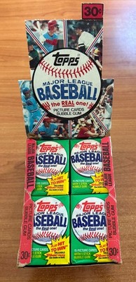 vintage ONE 1981 TOPPS BASEBALL WAX PACK from JUST OPENED WAX BOX - SEE VIDEO